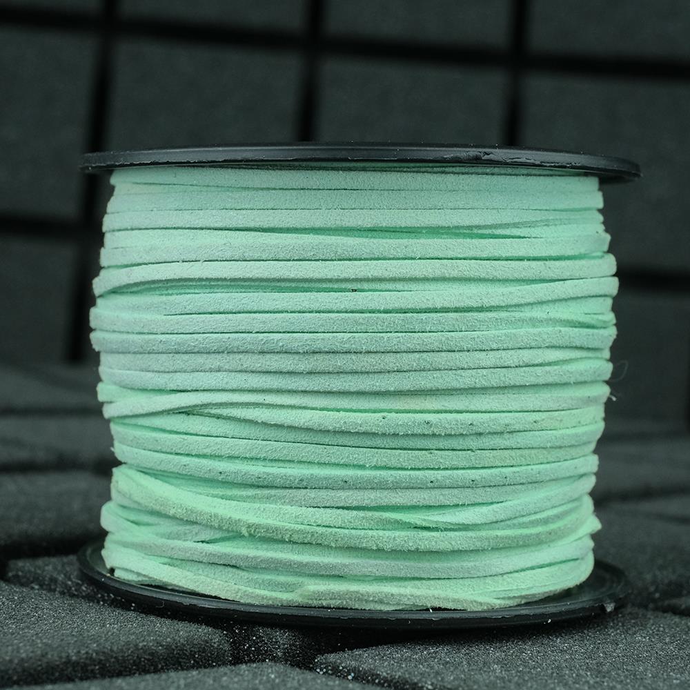 Süet İp Mint Rengi 2mm Genişlik